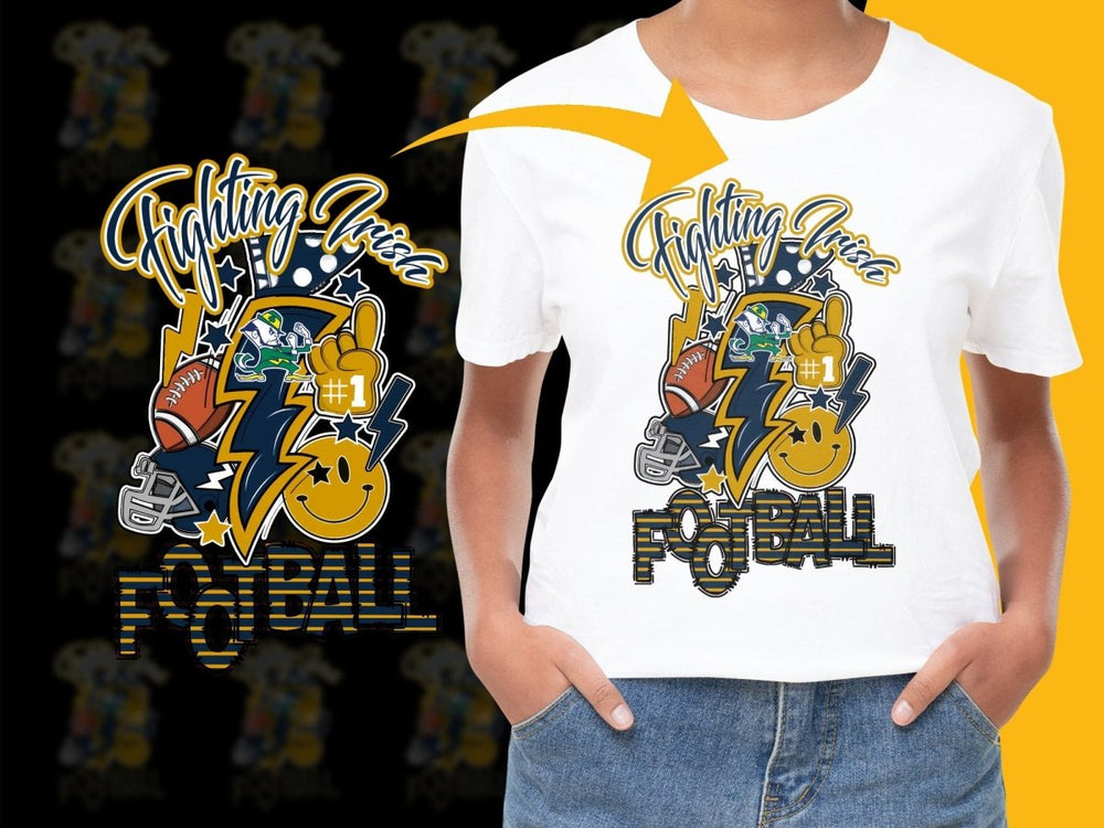 Notre Dame Fighting Irish NCAA College PNG File - Teepew