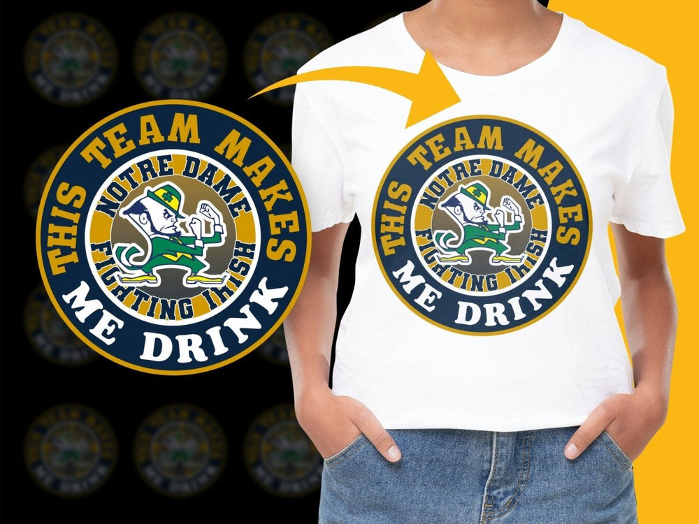 Notre Dame Fighting Irishak NCAA College PNG File - Teepew