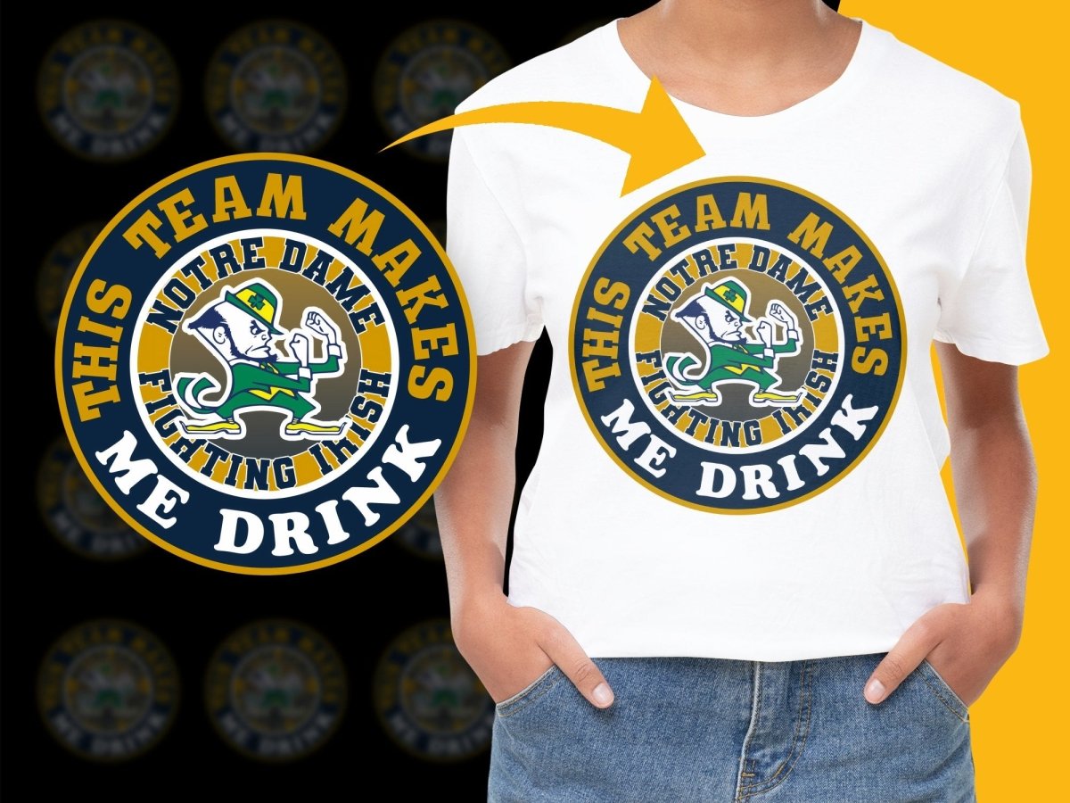 Notre Dame Fighting Irishak NCAA College PNG File - Teepew