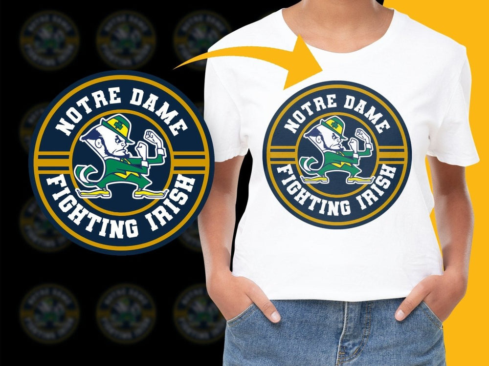 Notre - Dame NCAA College PNG File - Teepew