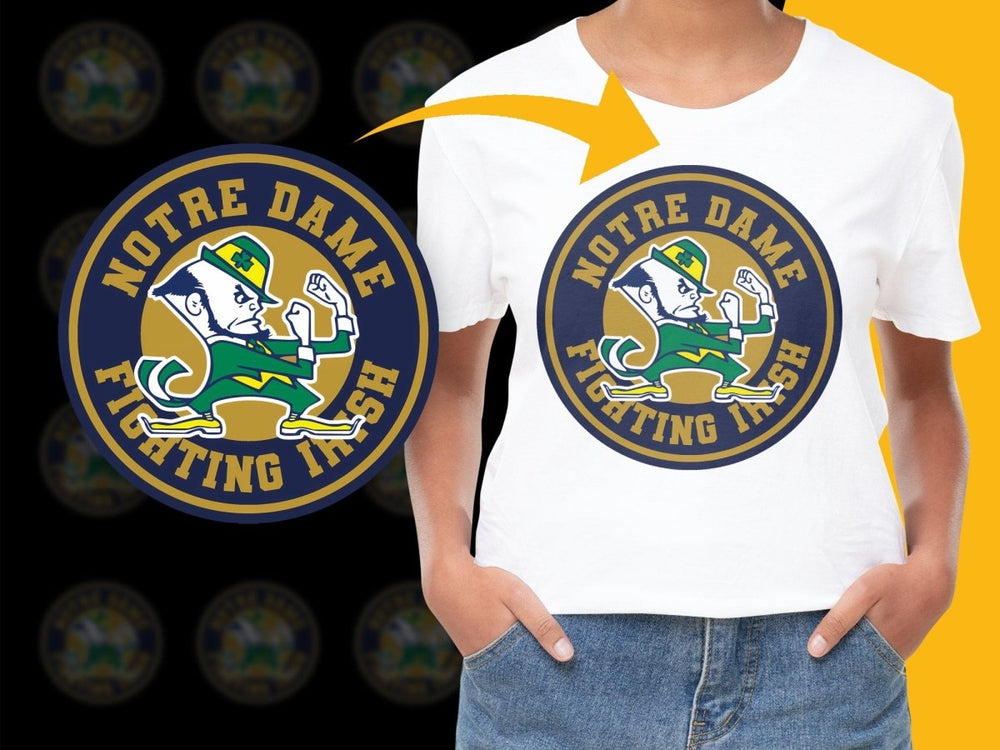 Notre Dame NCAA College PNG File - Teepew