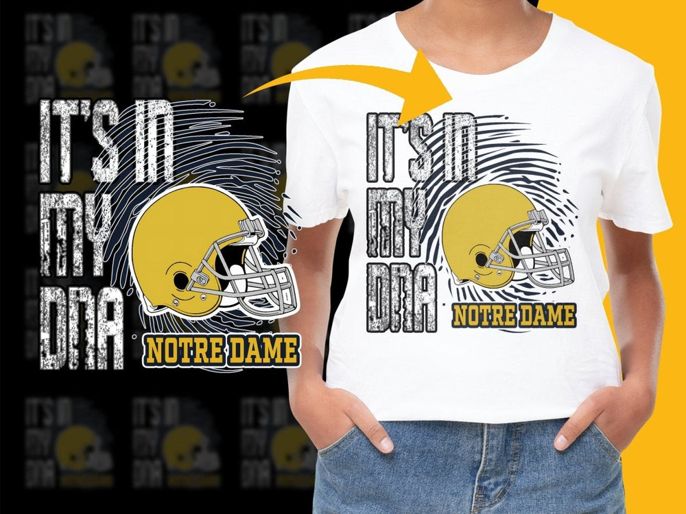Notre Dame NCAA College PNG File - Teepew