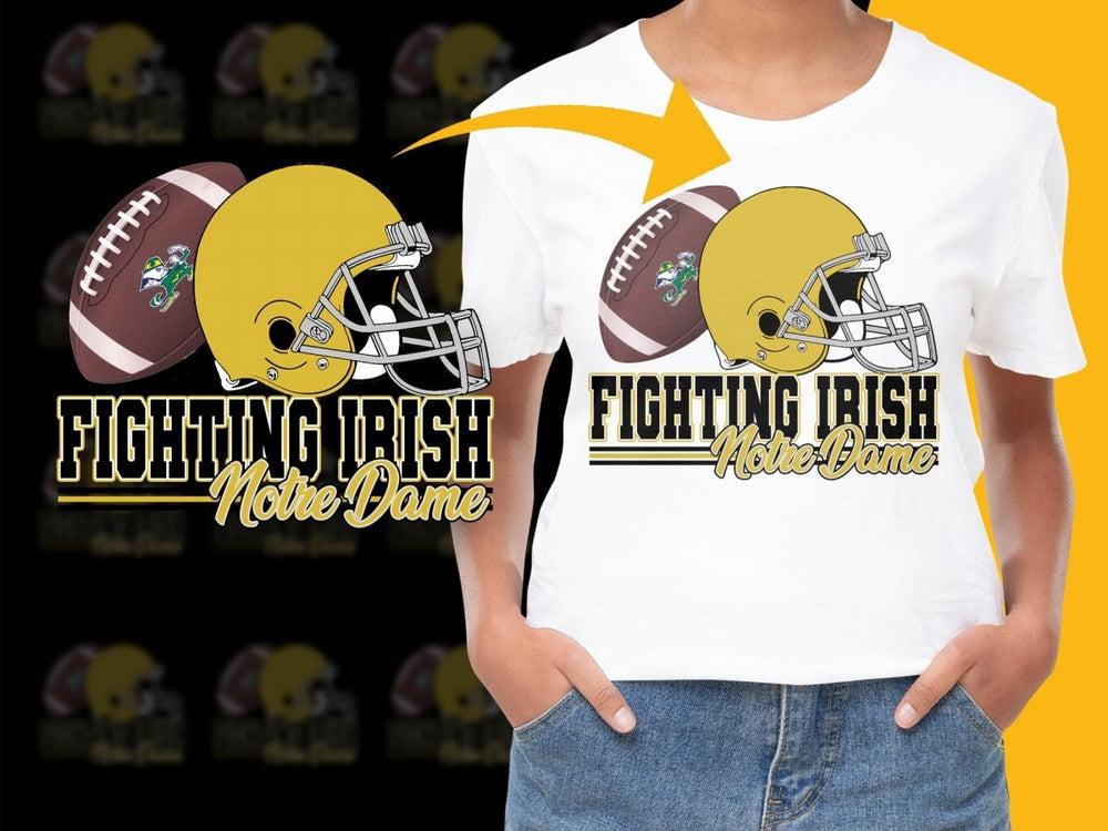 Notre Dame NCAA College PNG File - Teepew