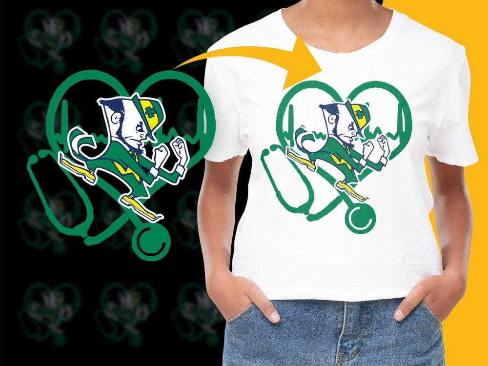 Notre Dame NCAA College PNG File - Teepew