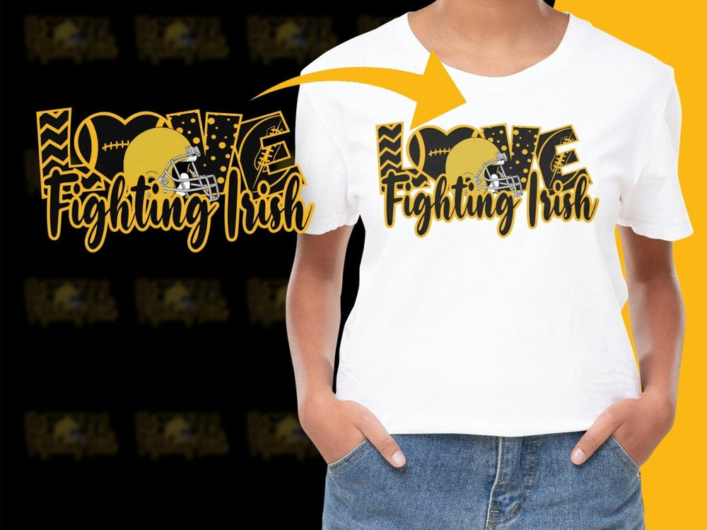 Notre Dame NCAA College PNG File - Teepew