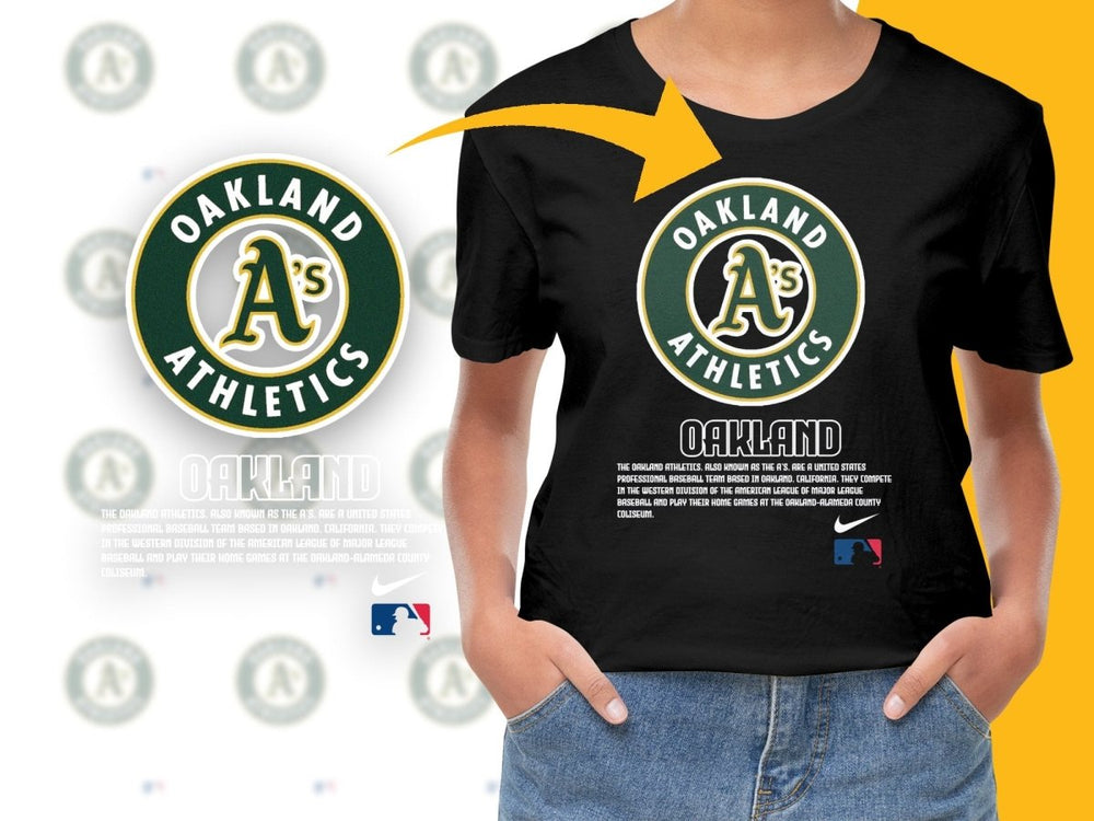Oakland Athletics Baseball Team Logo PNG File - Teepew