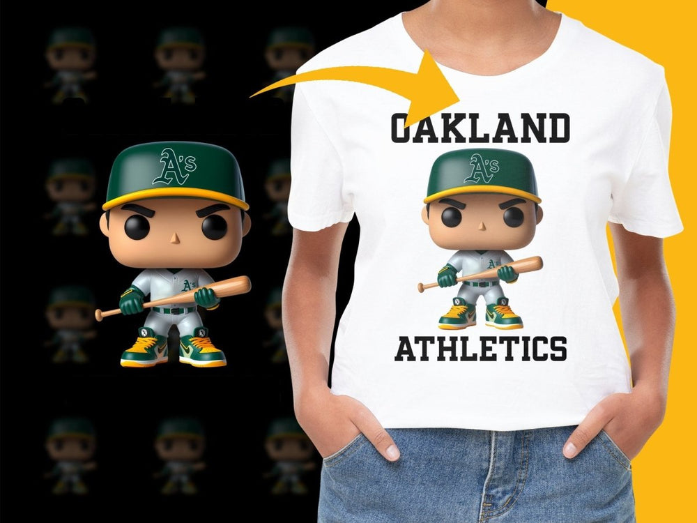 Oakland Athletics Team Logo Design PNG File - Teepew