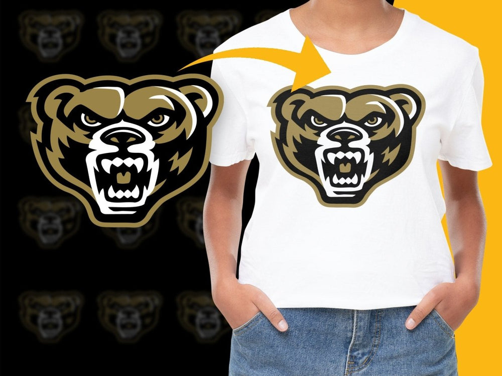 Oakland Golden Grizzlies College Football PNG File - Teepew
