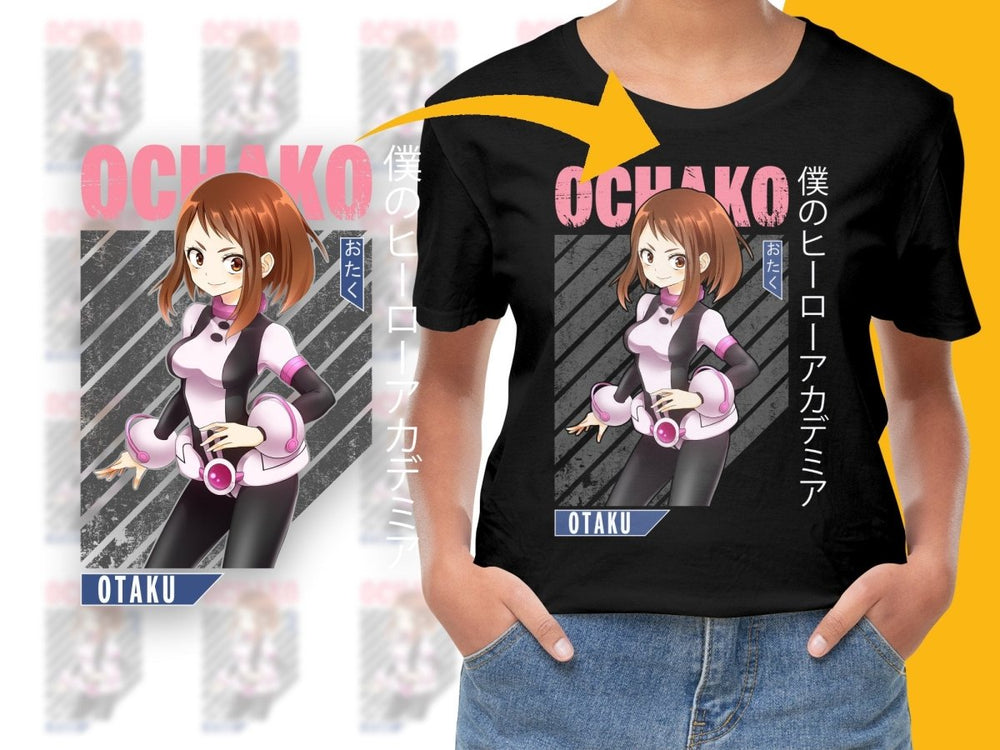 Ochako Anime Character Art PNG File - Teepew