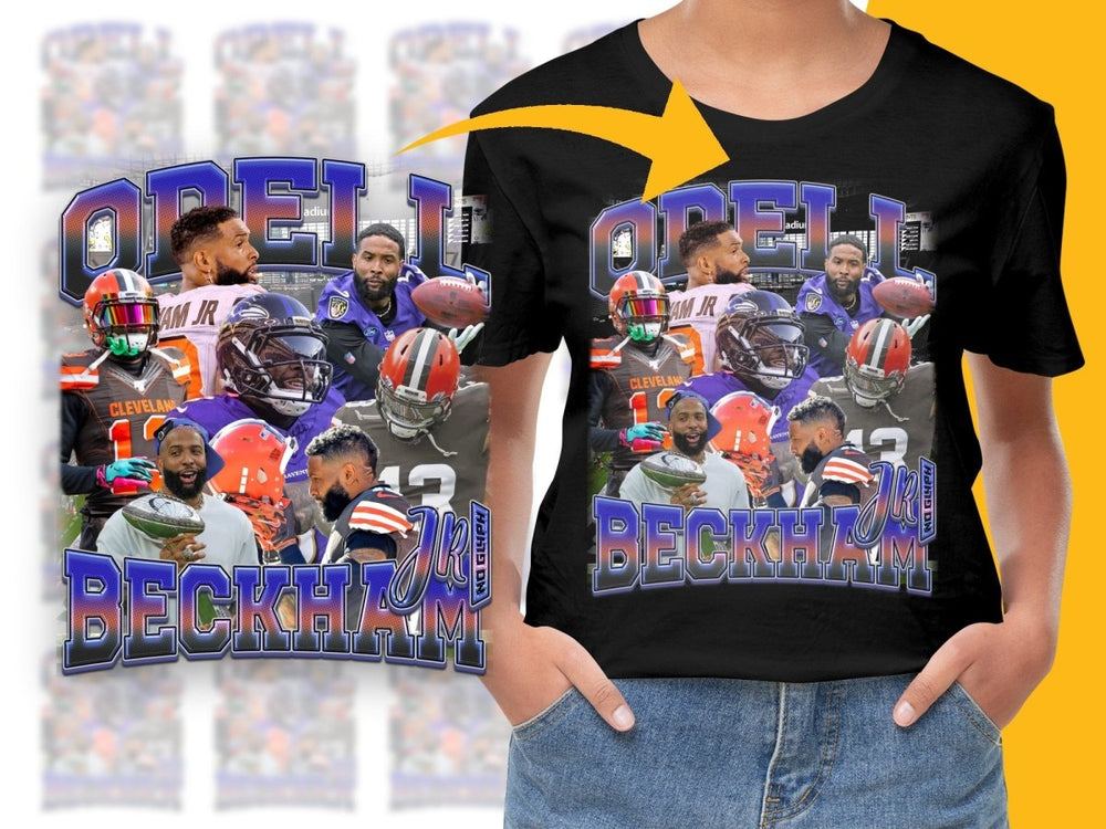 Odell Beckham Jr Bootleg PNG File - Teepew