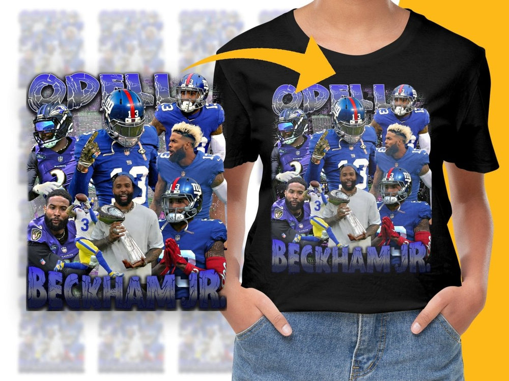 Odell Beckham Jr Football Legends PNG File - Teepew