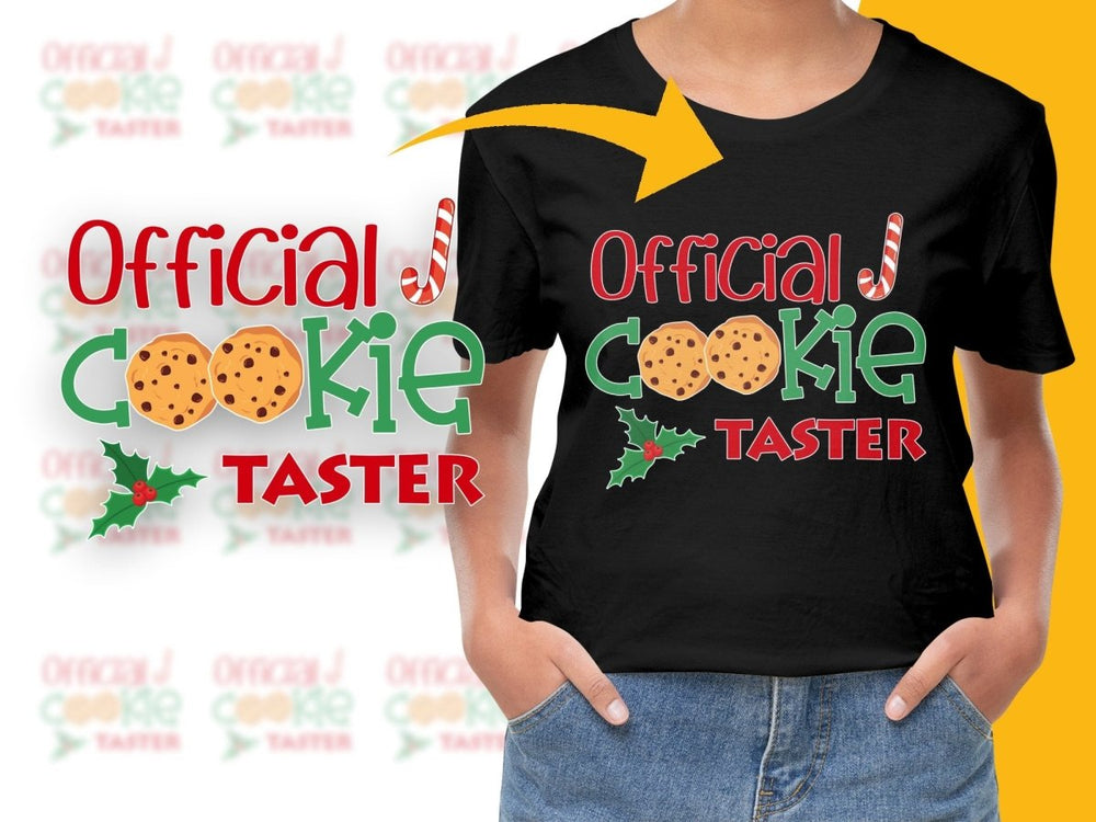 Official Cookie Taster Funny Christmas PNG File - Teepew