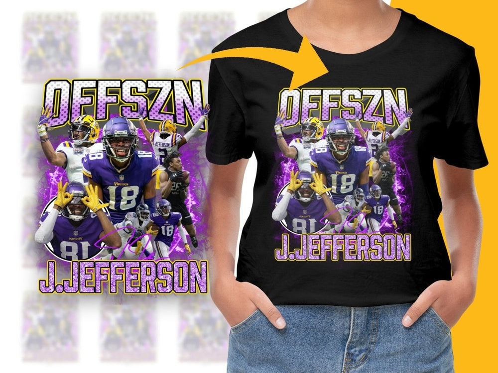 OFFSZN J Jefferson Football Fan PNG File - Teepew