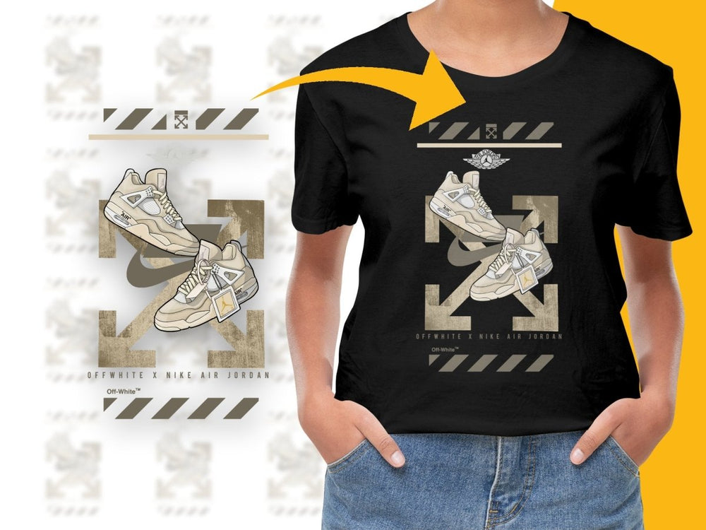 Offwhite x Sport Brand Air Sport Brand Sneakers Graphic PNG File - Teepew