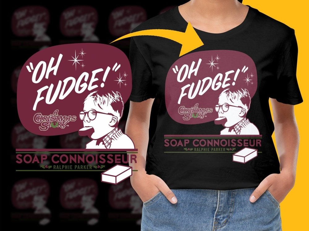 Oh Fudge A Christmas Story Ralphie Parker PNG File - Teepew