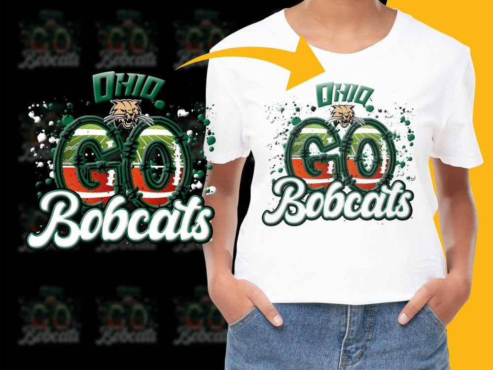 Ohio Bobcats NCAA College PNG File - Teepew
