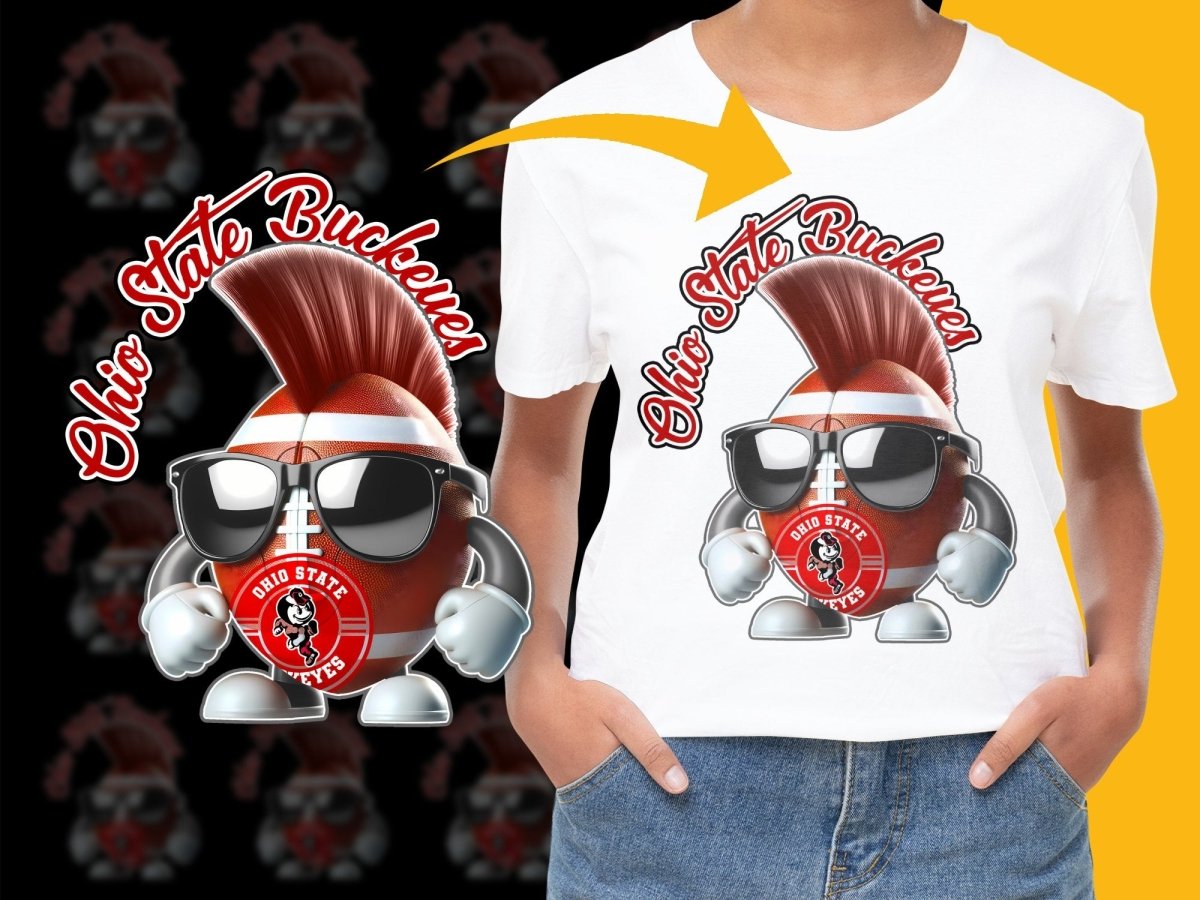 Ohio State Buckeyes NCAA College PNG File - Teepew
