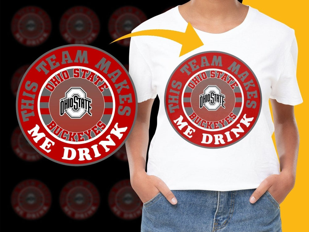 Ohio State Buckeyesal NCAA College PNG File - Teepew