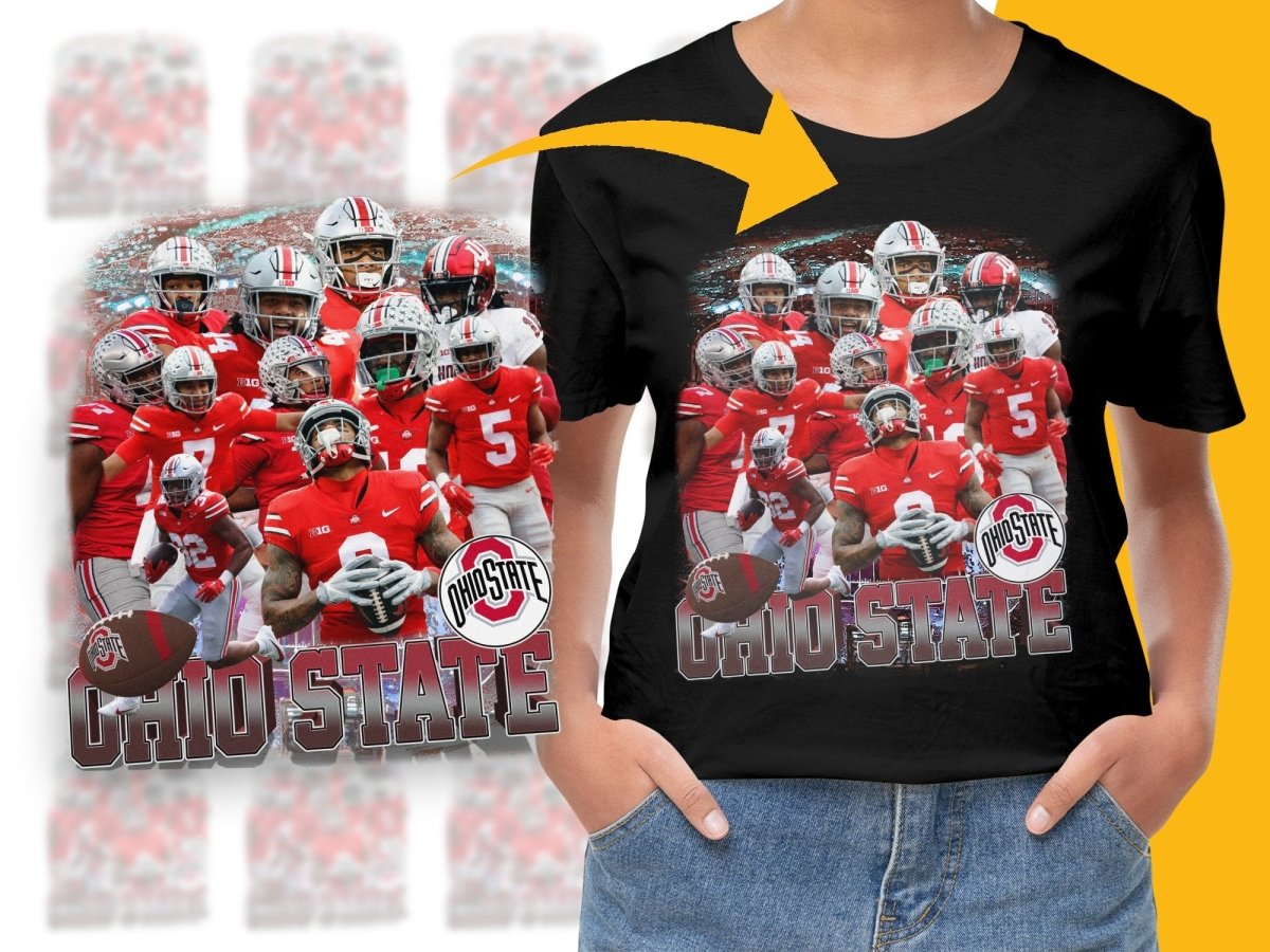 Ohio State Football Champions Bootleg PNG File - Teepew