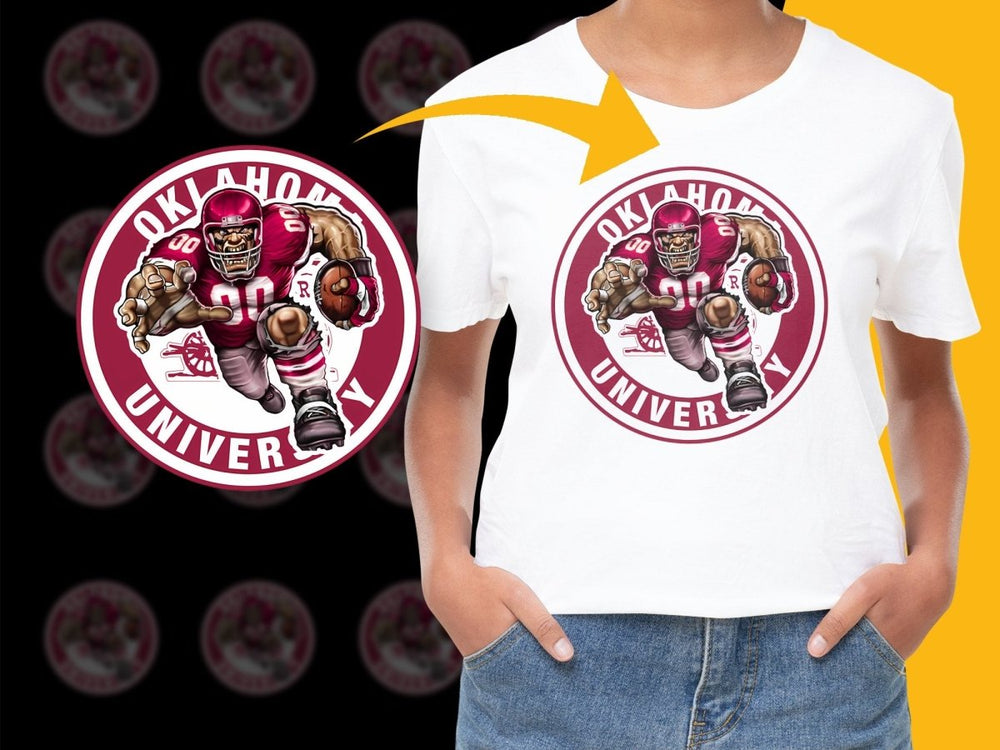 Oklahoma NCAA College PNG File - Teepew