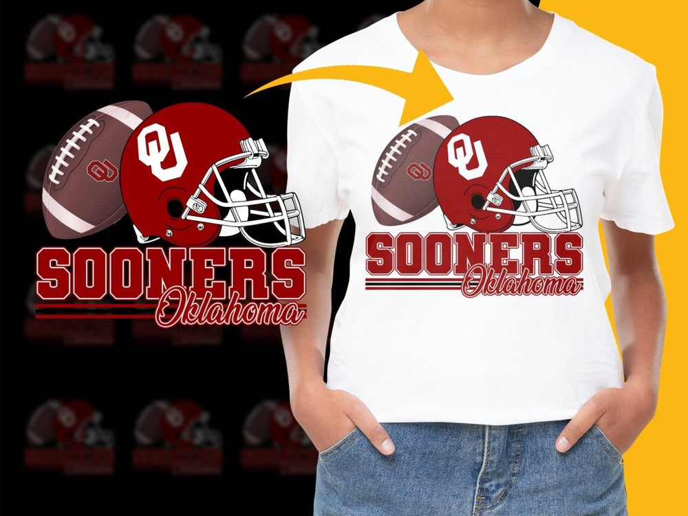 Oklahoma NCAA College PNG File - Teepew
