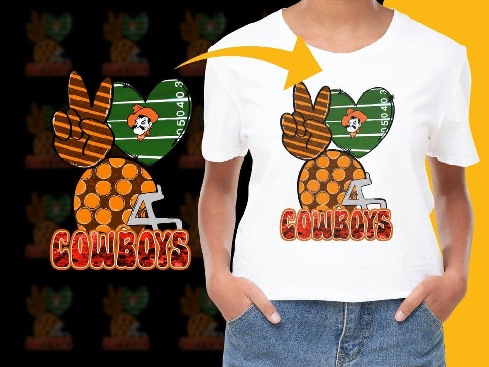 Oklahoma State Cowboys NCAA College PNG File - Teepew