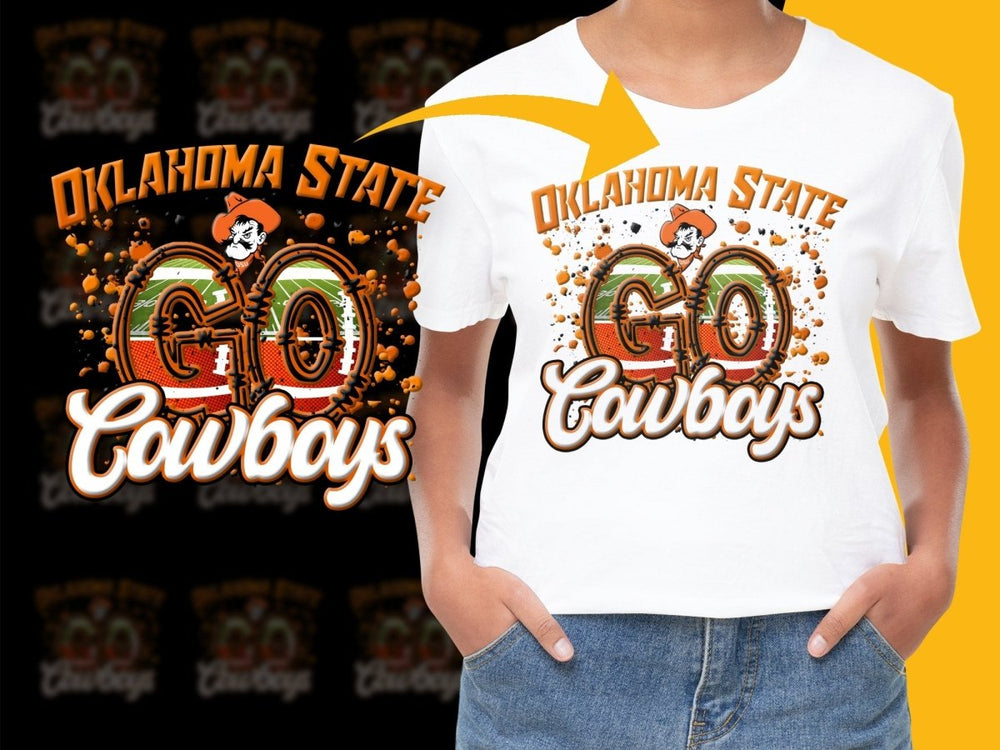 Oklahoma State Cowboys NCAA College PNG File - Teepew