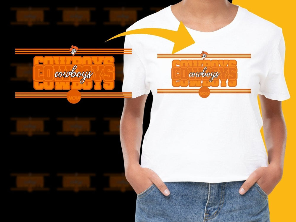 Oklahoma State Cowboys NCAA College PNG File - Teepew