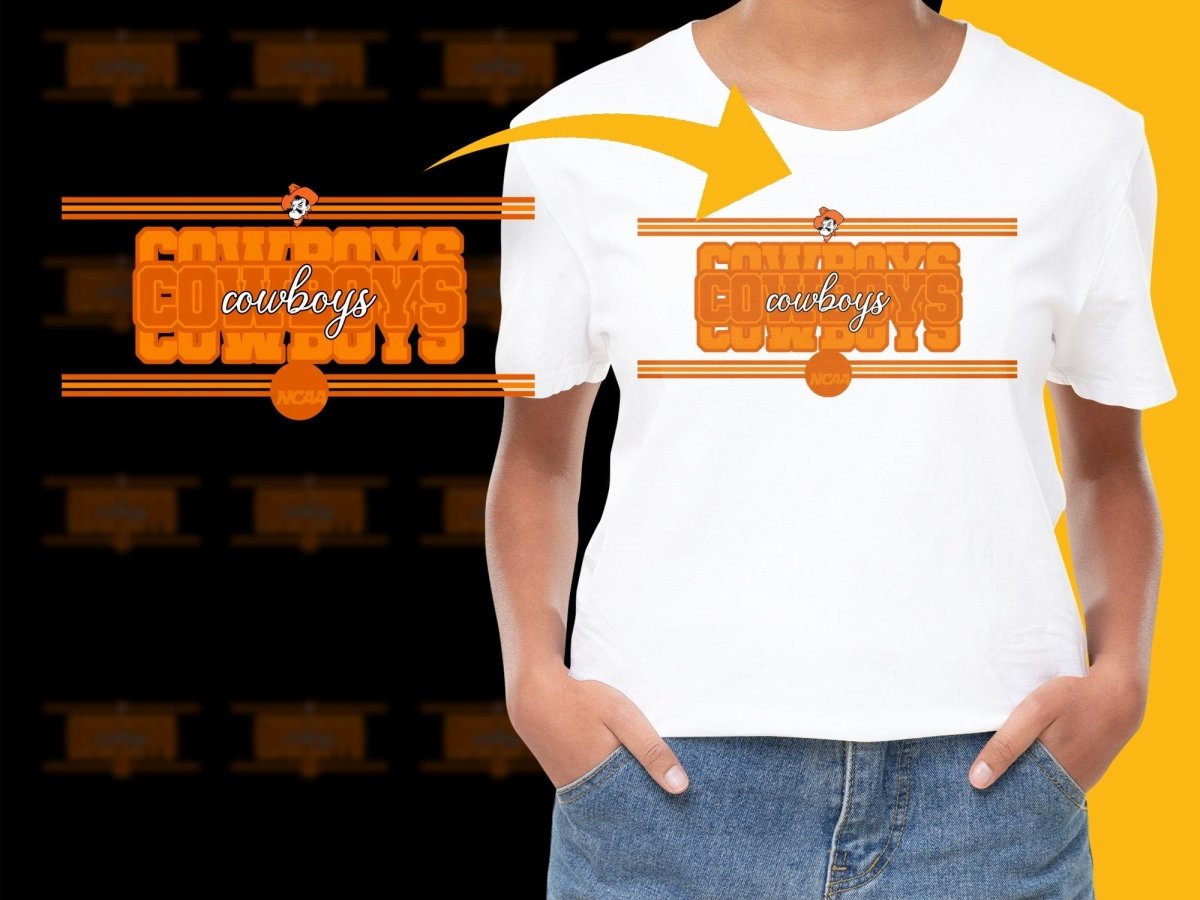 Oklahoma State Cowboys NCAA College PNG File - Teepew