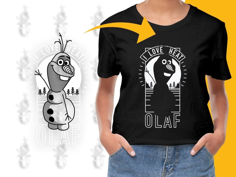 Olaf I Love Heat Graphic Christmas PNG File - Teepew