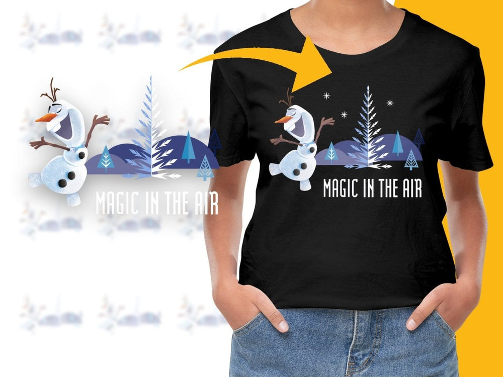 Olaf Magic in the Air Christmas PNG File - Teepew