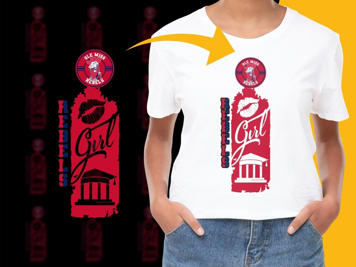 Ole Miss Rebels NCAA College PNG File - Teepew