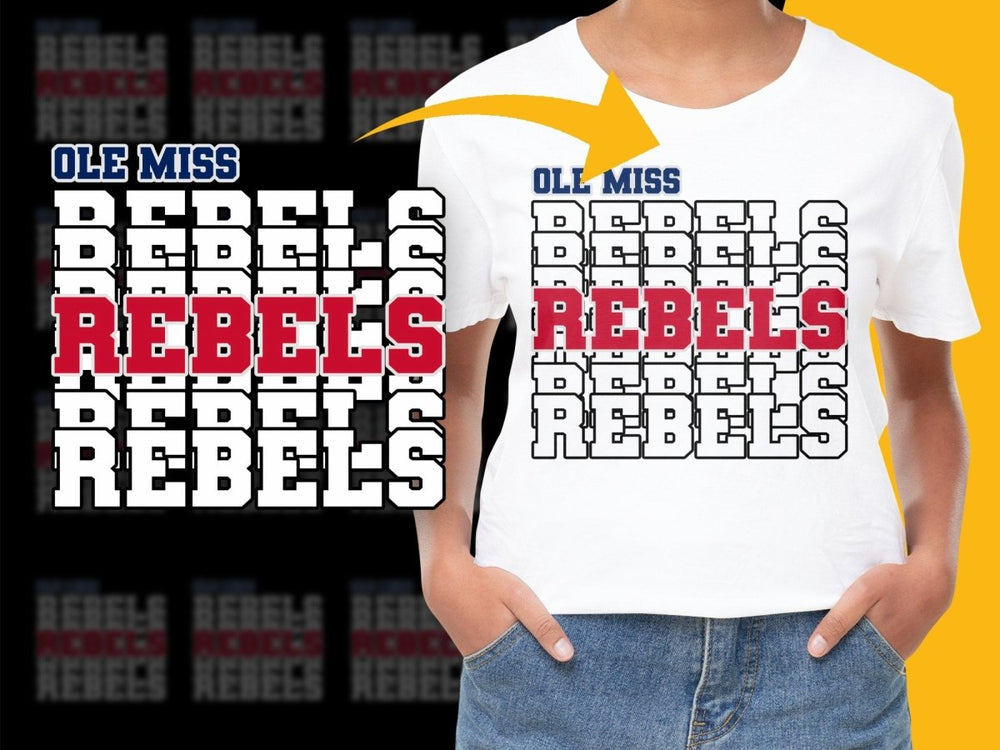 Ole Miss Rebels NCAA College PNG File - Teepew