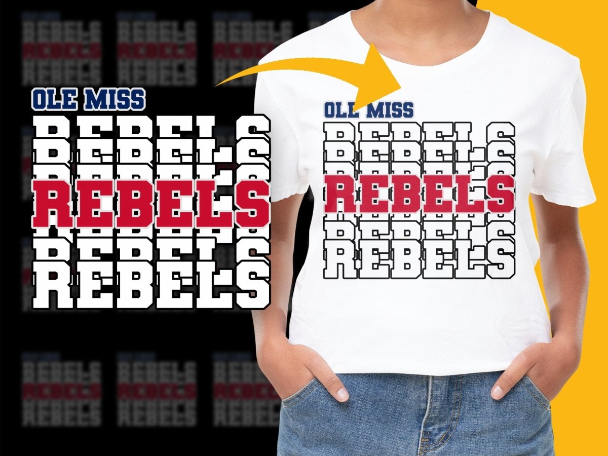 Ole Miss Rebels NCAA College PNG File - Teepew
