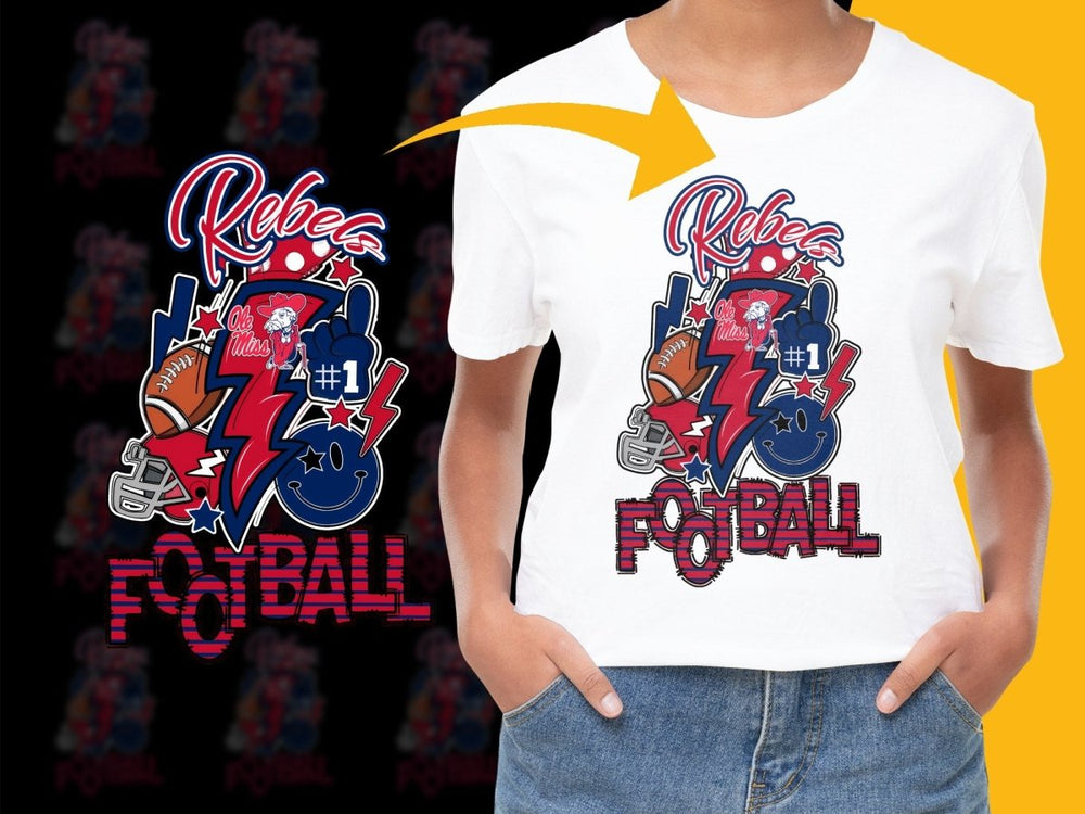 Ole Miss Rebels NCAA College PNG File - Teepew