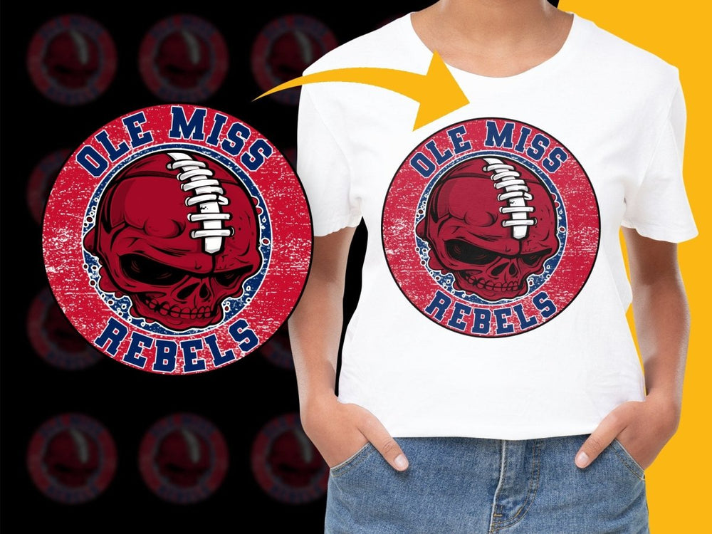 Ole Miss Rebels NCAA College PNG File - Teepew