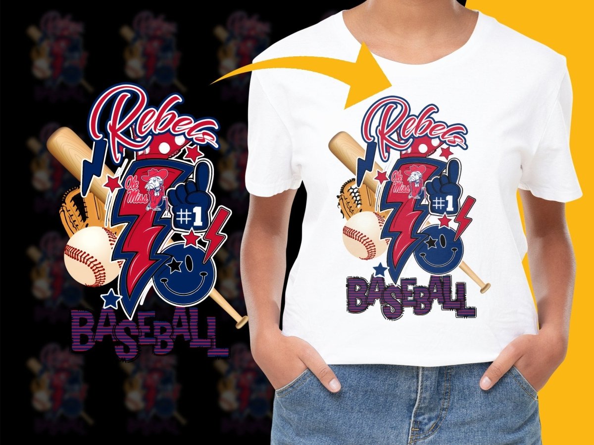 Ole Miss Rebels NCAA College PNG File - Teepew