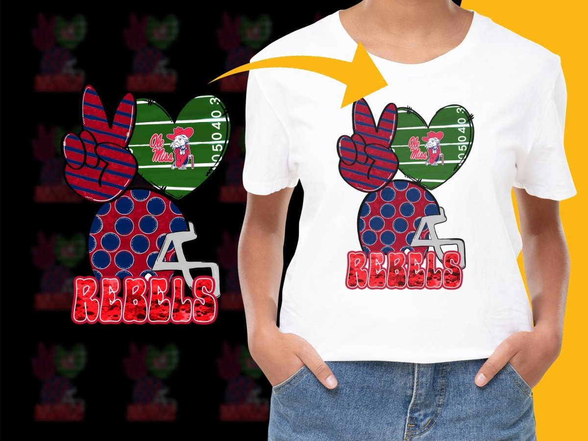 Ole Miss Rebels NCAA College PNG File - Teepew