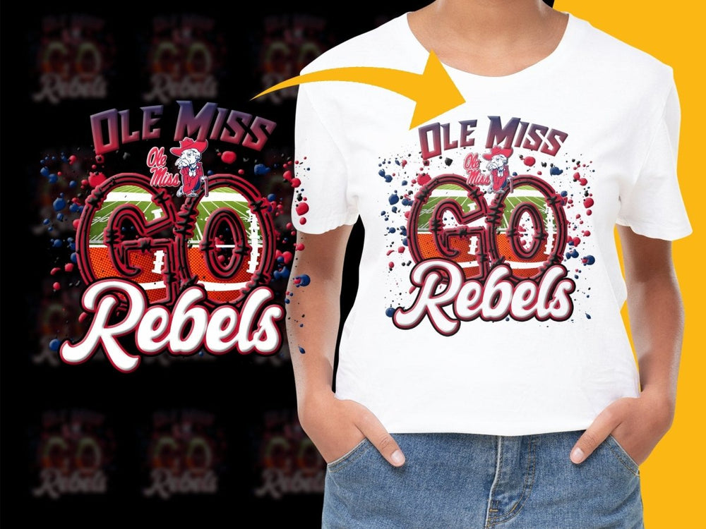 Ole Miss Rebels NCAA College PNG File - Teepew