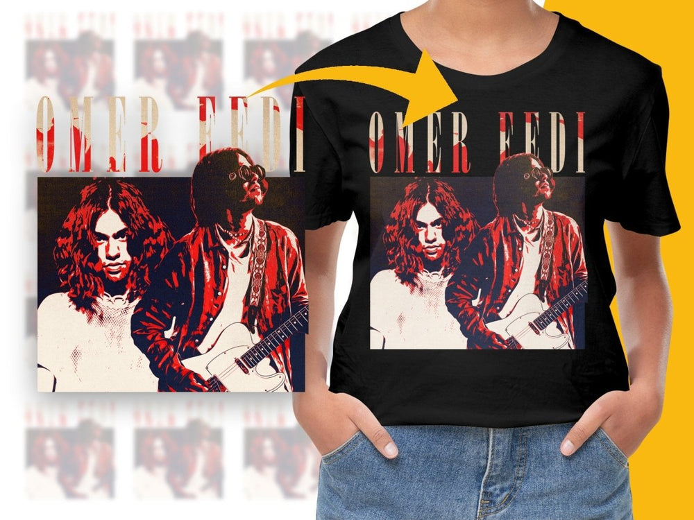 OMER FEDI Music Homage PNG File - Teepew