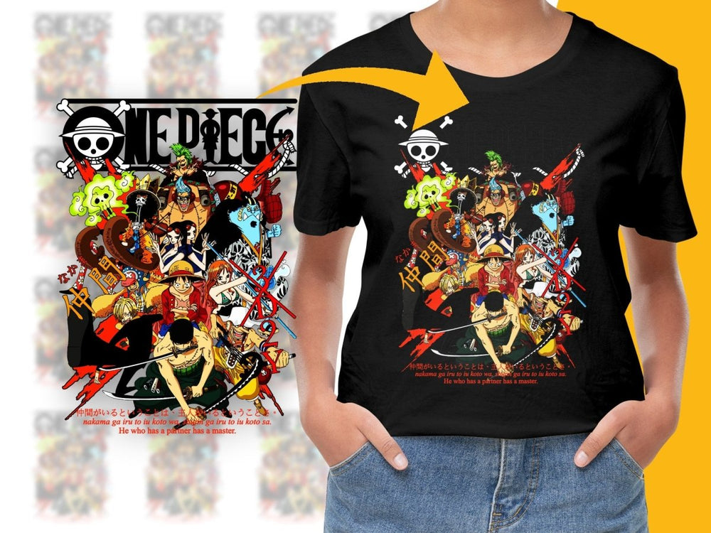 One Piece Anime Characters Graphic PNG File - Teepew