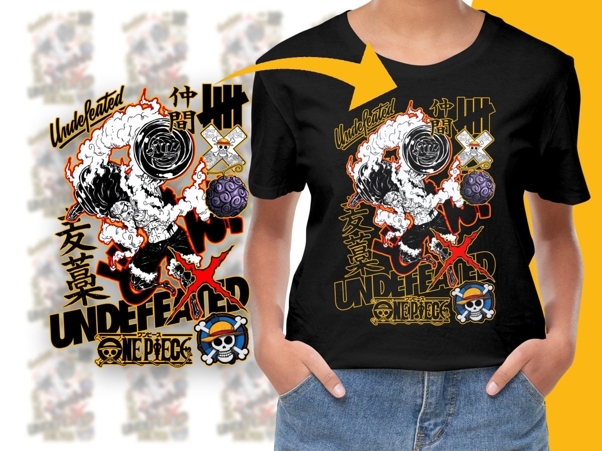 One Piece Luffy Gear Fourth Brand Graphic PNG File - Teepew