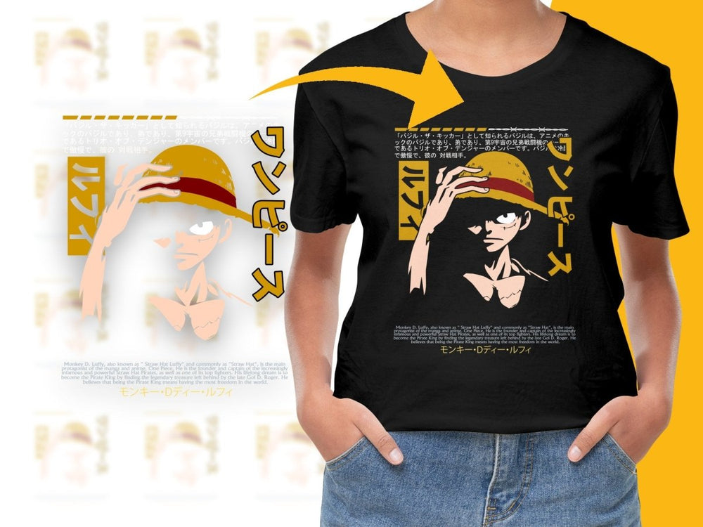 One Piece Monkey D Luffy Anime Graphic PNG File - Teepew