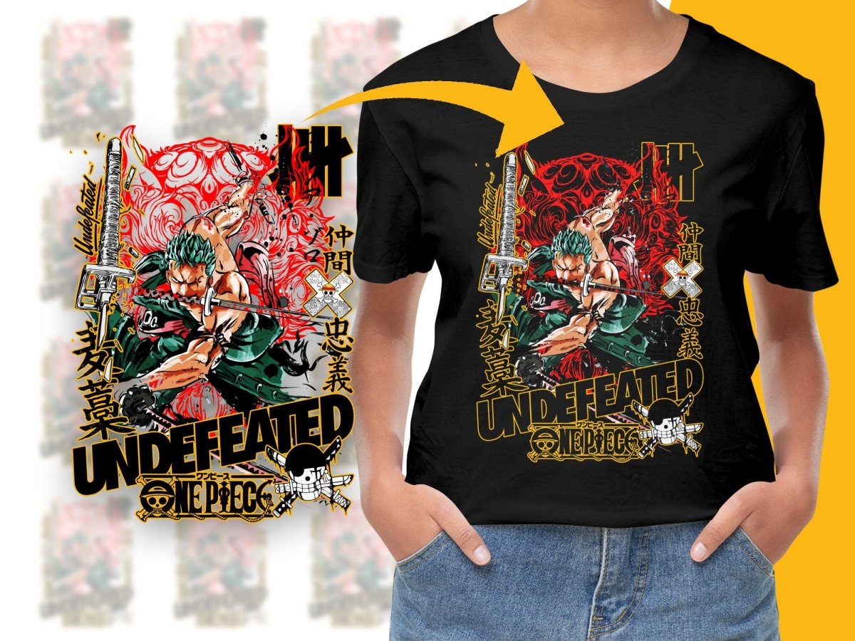 One Piece Roronoa Zoro Brand Graphic PNG File - Teepew