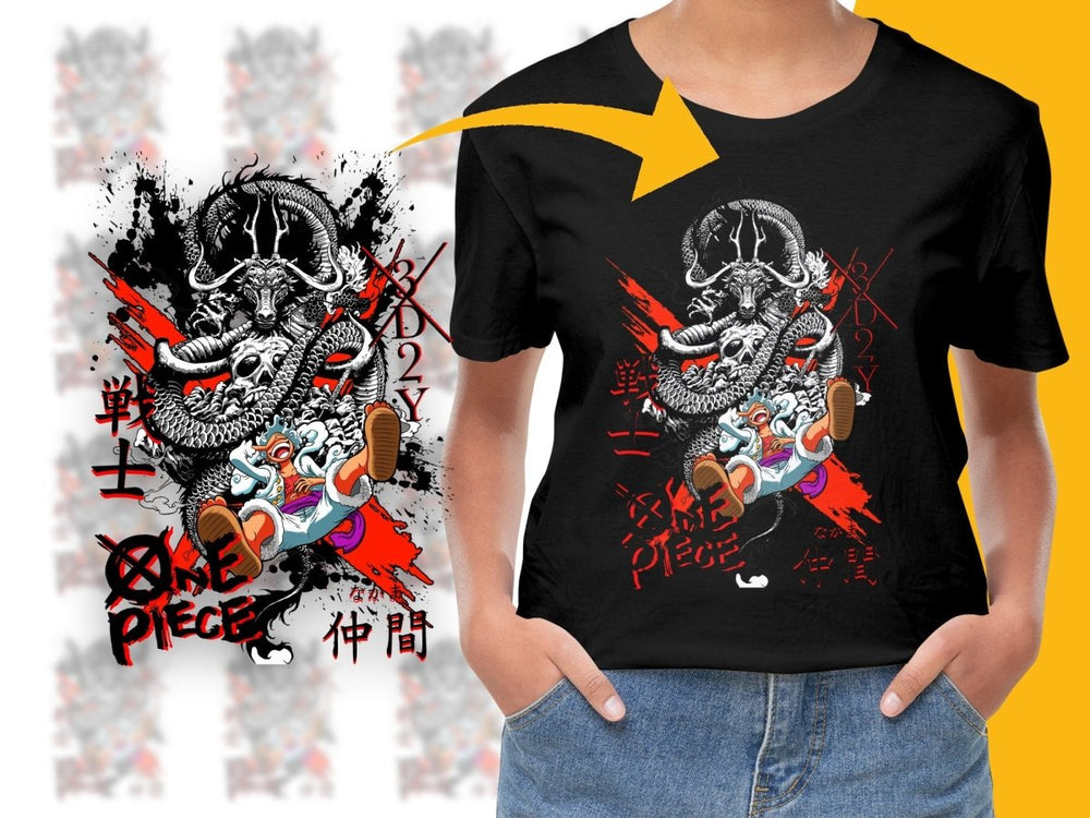 One Piece Warrior and Nakama 3D2Y Cool PNG File - Teepew