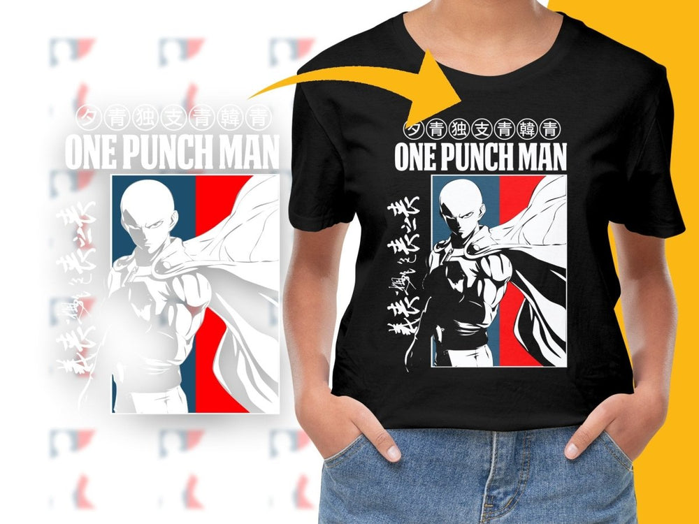 One Punch Man Bold Design Graphic Anime PNG File - Teepew