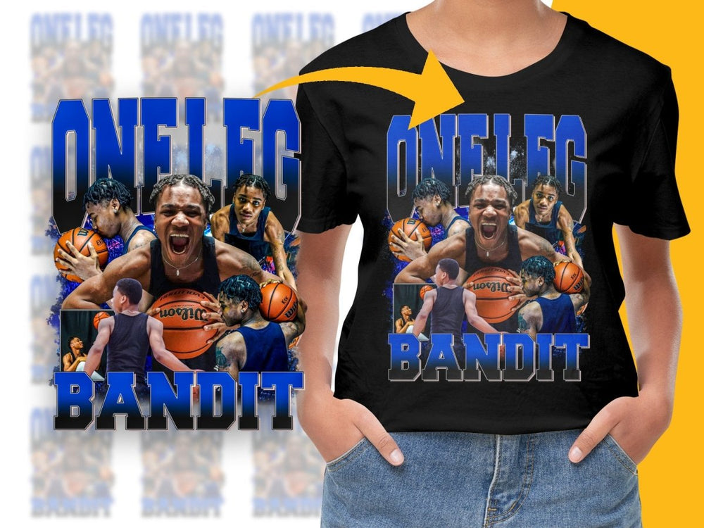 Oneleg Bandit Basketball Star Bootleg PNG File - Teepew