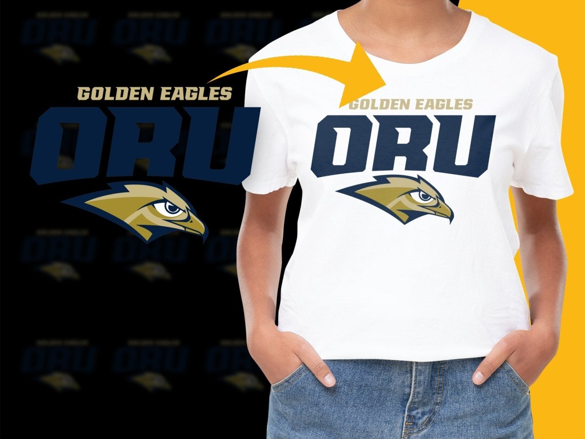 Oral Roberts Golden Eagles College Football PNG File - Teepew