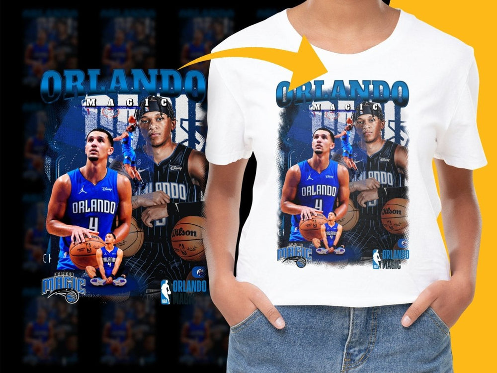 Orlando Magic Collage Men's PNG File - Teepew