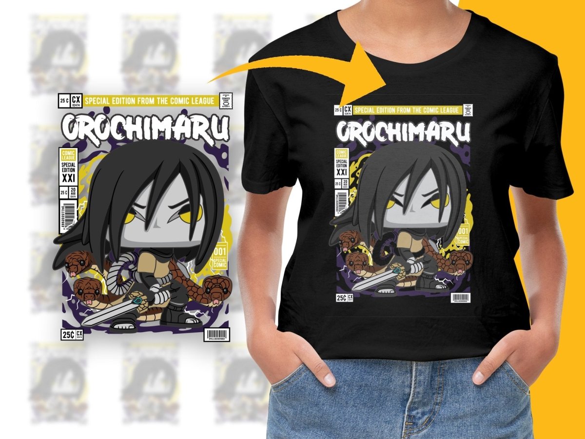 Orochimaru Popculture PNG File - Teepew